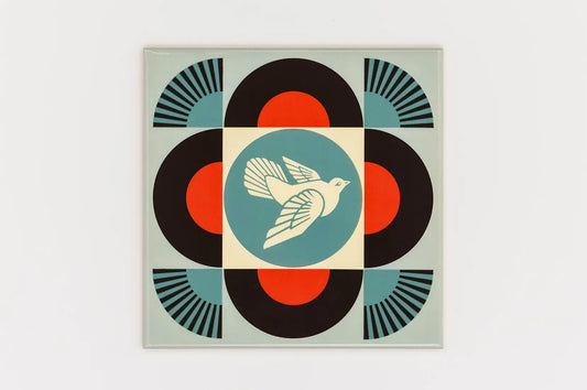 Geometric Dove (Black)
