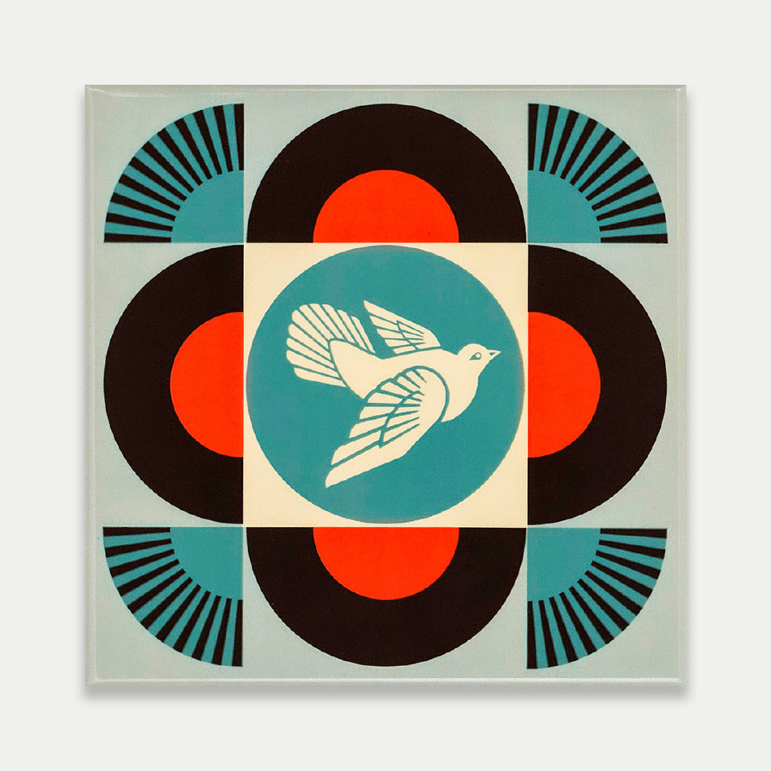 Geometric Dove (Black)